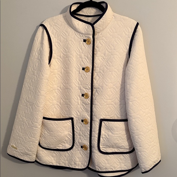 Lilly Pulitzer Georgine Quilted Jacket PreppyChic Resortwear NWT Size 4 - Picture 5 of 8